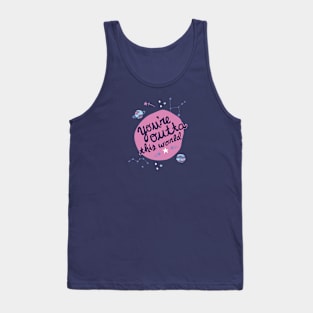 You're Outta this World in Purple Tank Top